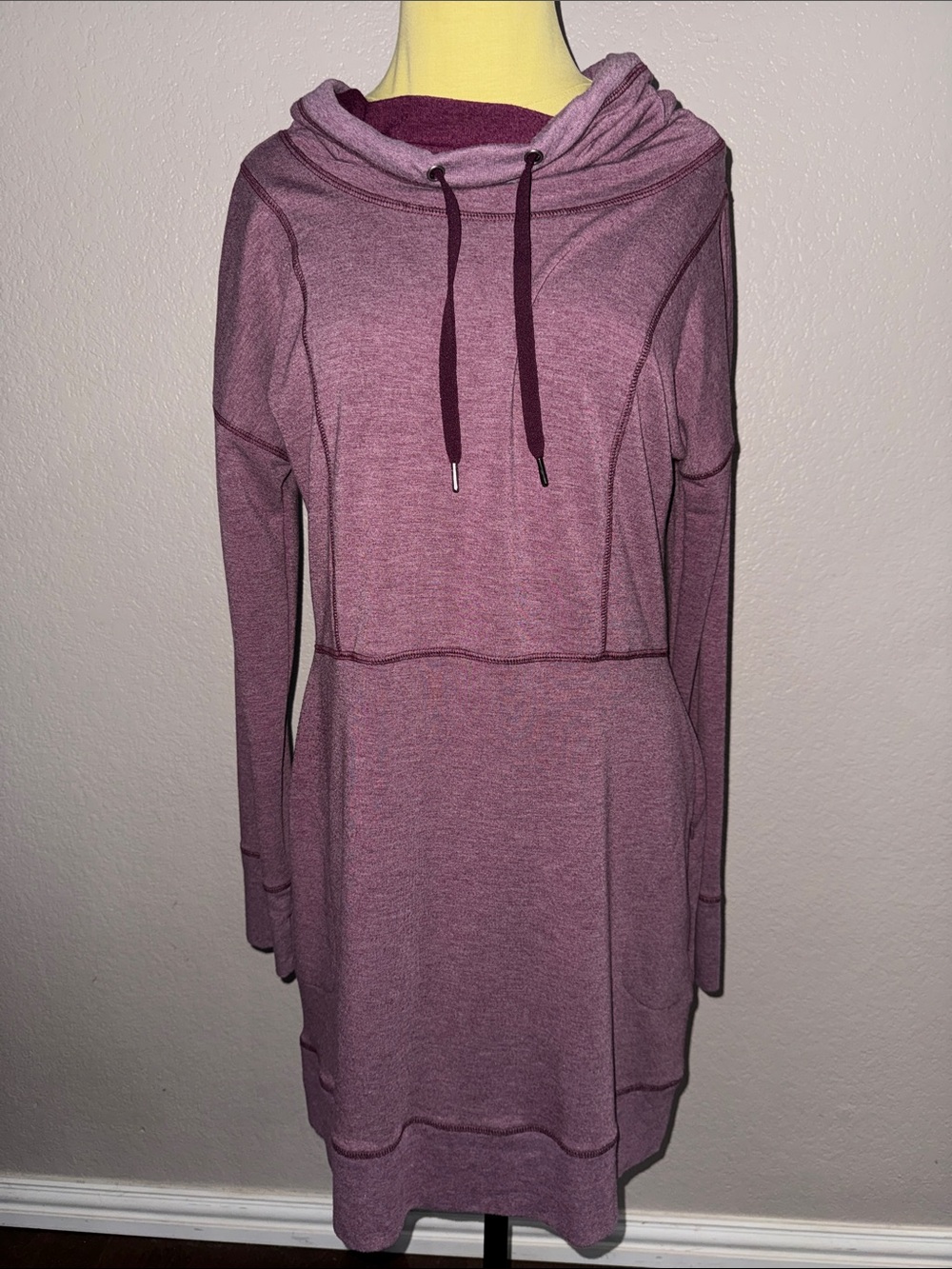 ZeroXposur Mauve Sweatshirt Dress size L